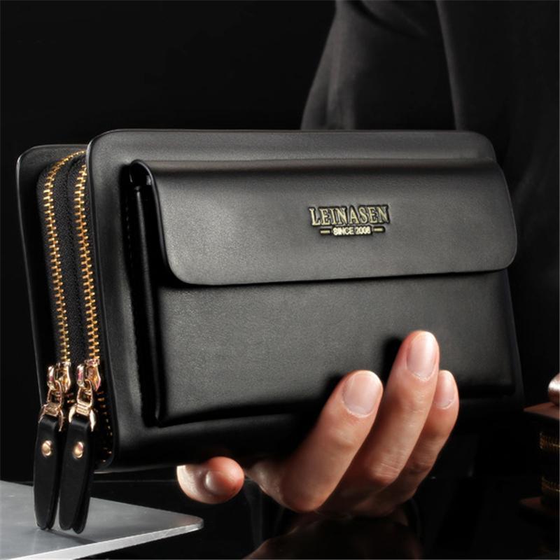 Men's Busniess Casual High-capacity Wallet Handbag