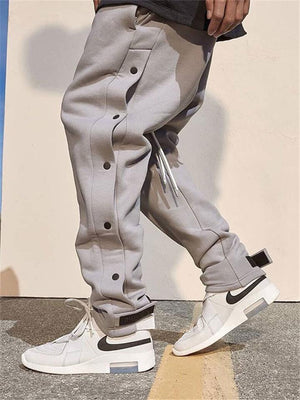 Men's Casual Fashion Buttons Jogging Sweatpants