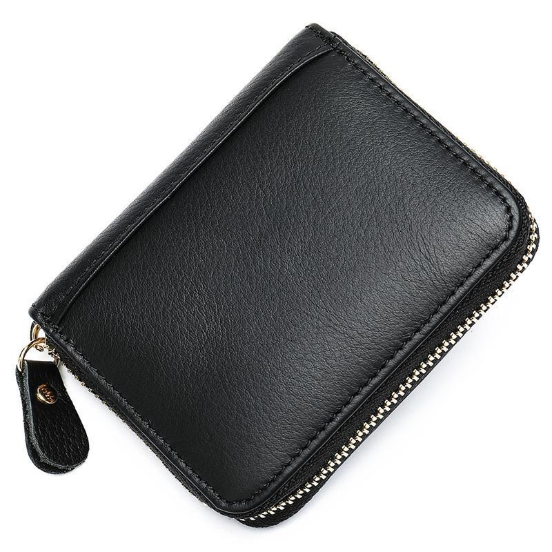 Men's Retro Durable Genuine Leather Mini Wallet