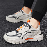 Men's Fashion Athletic Running High Wedge Sneakers
