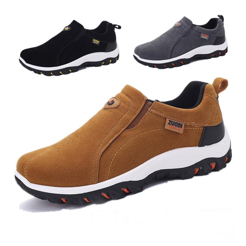 Mens Lightweight Outdoor Sporty Casual Slip on Shoes