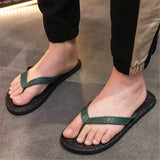 Mens Casual Breathable Personality Lightweight Beach Flip Flop