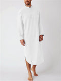 New Men's Comfy Sleep Robes Nightgown