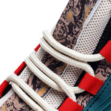 Cozy Personality Printed Textile Breathable Lightweight Sneakers