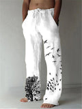 Men's Printed Drawstring Pants