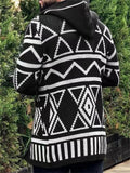 Attractive Cozy Cardigan Sweater Long Knitted Tops For Men