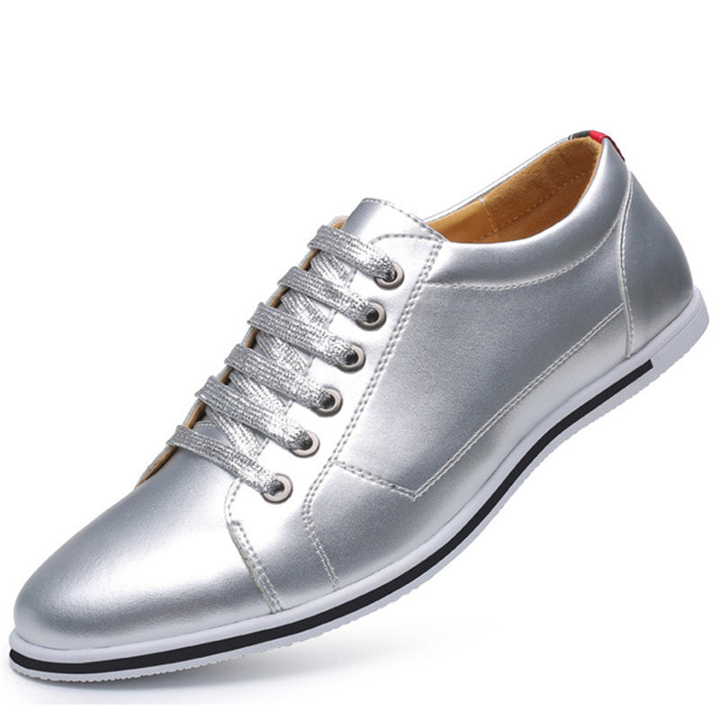 Casual Men's Split Leather Leisure Driving Shoes