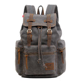 Hight Quality Casual Canvas Retro Drawnstring Travel Backpack
