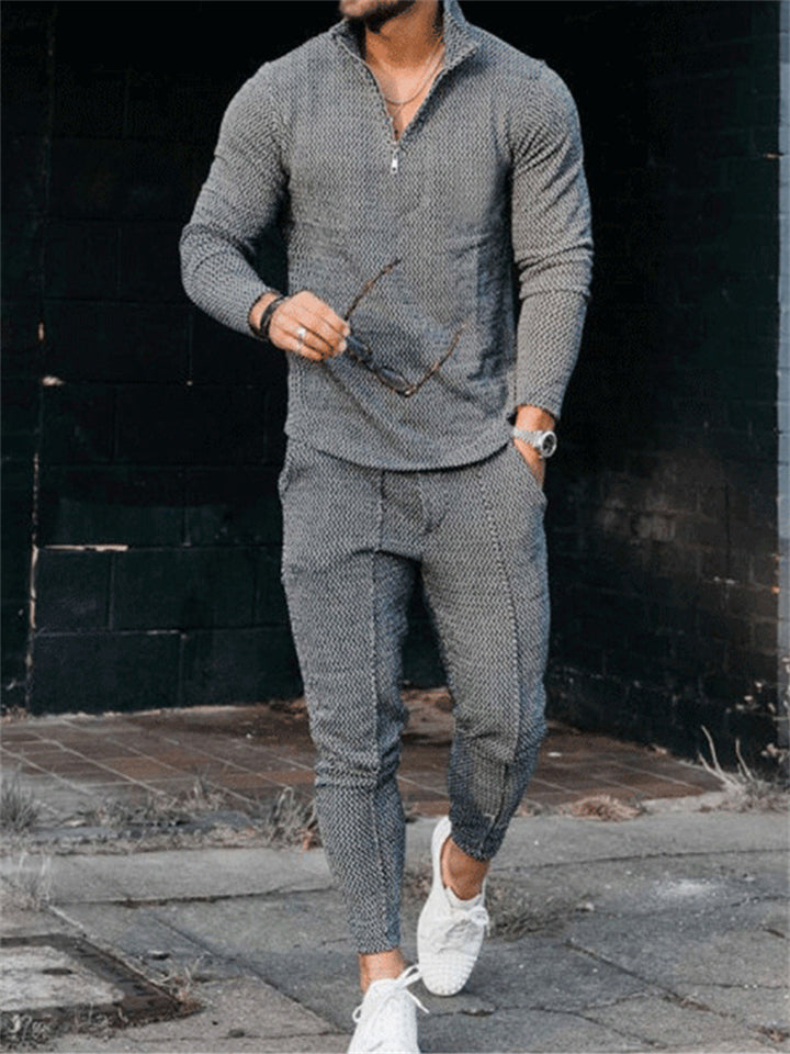 Men's Fashion Long Sleeve Pullover T-Shirts Outfits