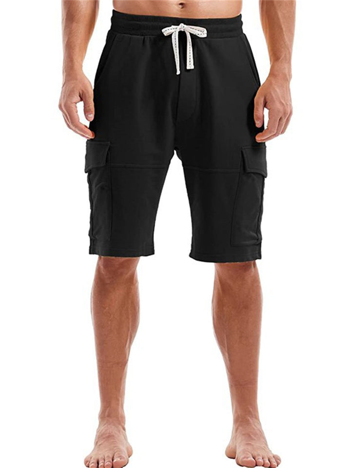 Men's Loose Comfortable Drawstring Shorts with Pockets