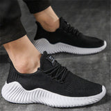 New Men's Casual Sporty Fashion Breathable Solid Color Sneakers
