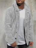 Mens Thermal Hooded Fleeces Jacket