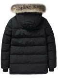 Men's Simple Style Extra Warm Loose Winter Coats