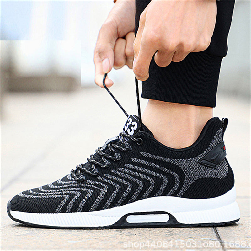 Men's Invisible Height Increasing Breathable Casual Running Shoes