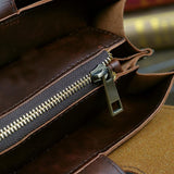 Men's Business Leather Crossbody Bag HandBag