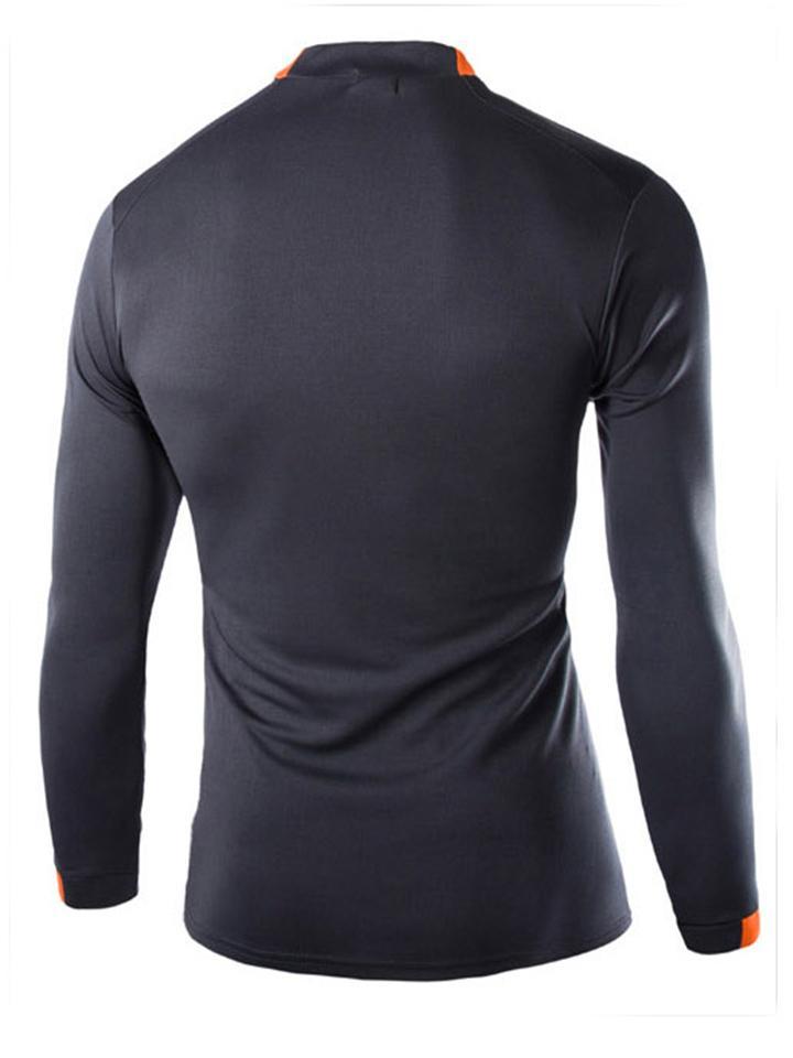 Men's Long Sleeve Sport Casual Quick Dry Autumn T-shirt