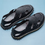 Men's Holiday Non Slip Stitching Breathable Soft Sole Casual Sandals