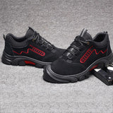 Breathable Slip Resistant Lacer Up Cargo Shoes