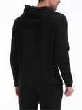 Fashion Comfy Knitted Drawstring Hooded Sweatshirts for Men