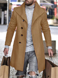 Casual Mens Woollen Coat