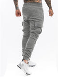 New Casual Fitness Trendy Cargo Pants Track Pants With Multi-Pockets