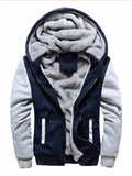 Mens Fashion Casual Thermal Fleece Lined Outerwear