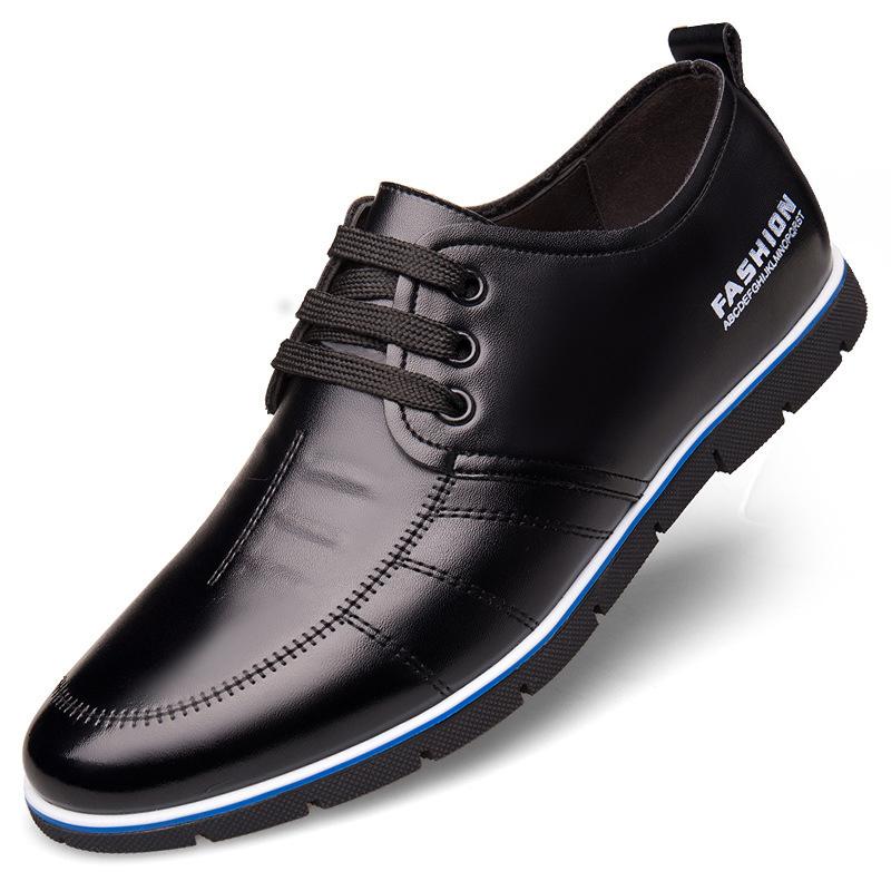 Fashion Casual Breathable Leather Shoes For Men