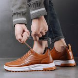 Lace-Up Style Flat Soft Touch Casual Solid Color Sneakers