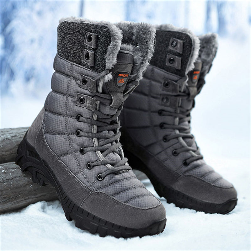 Men's Winter Waterproof Extra Warm Hiking Snow Boots