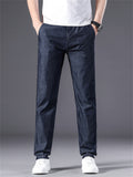 Summer Thin Loose-fitting Male Straight Leg Jeans