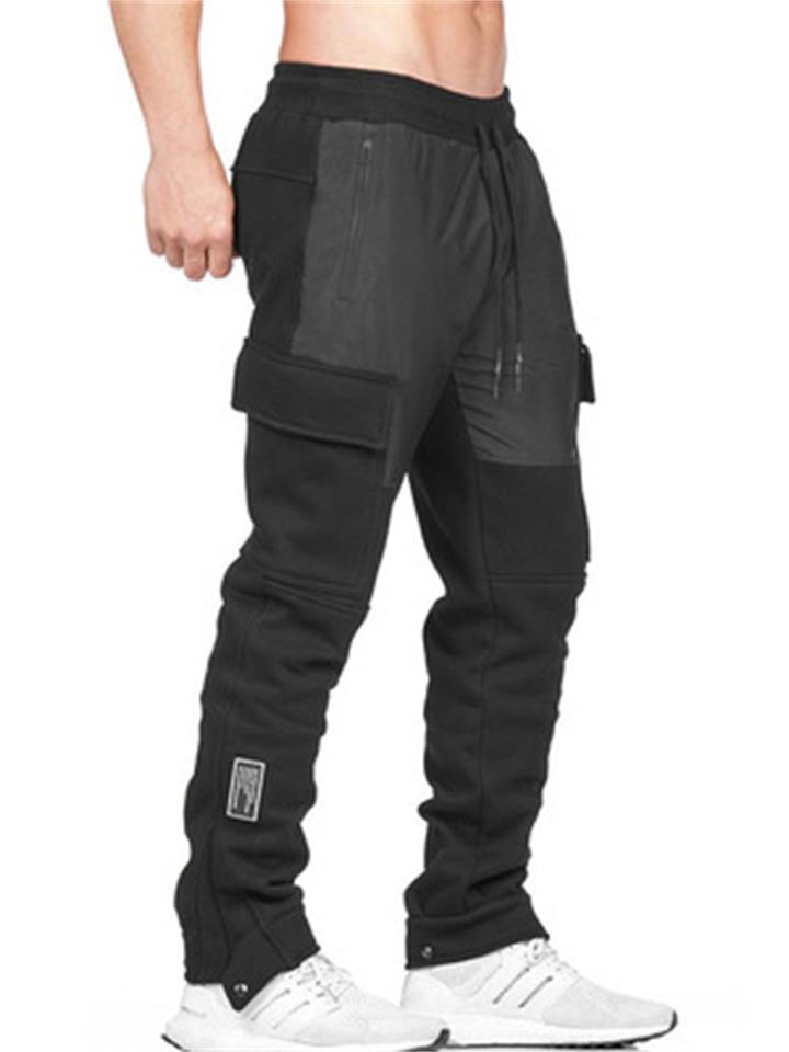 Fashion Casual Sport Loose Solid Track Pants