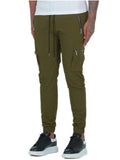 New Casual Trendy Fit Solid Color Track Pants Ankle-Banded Pants