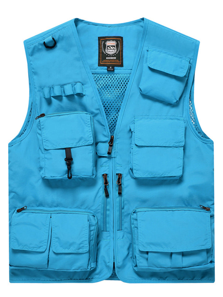 Multifunctional Quick Dry Sleeveless Vest Jacket