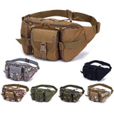 Fashion Multi-Pocket Waterproof Outdoor Sport Camouflage Waist Bag
