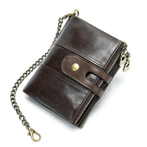 Retro Antitheft Belt Buckles Wallet