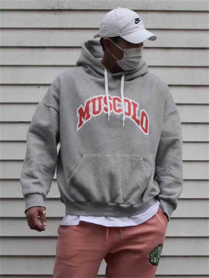 Men's Leisure Plus Size Street Pullover Thick Hoodies