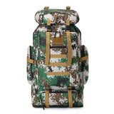 Men's Outdoor Camping Longer Large-capacity Military Camouflage Hiking Mountaineering Backpack