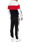 Mens Outdoor Gym Patchwork Personality Outwear+Pants