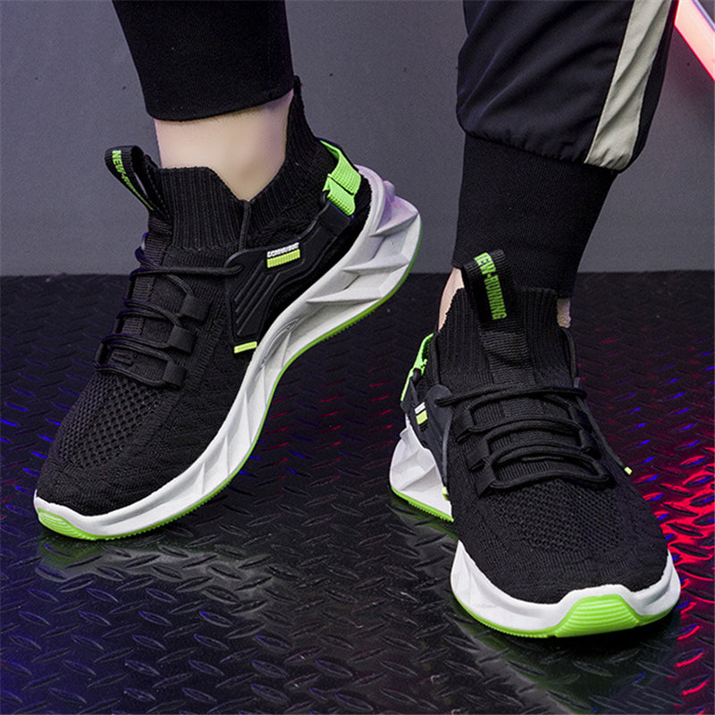 Mens Breathable Patchwork Casual Sports Hipster Shoes